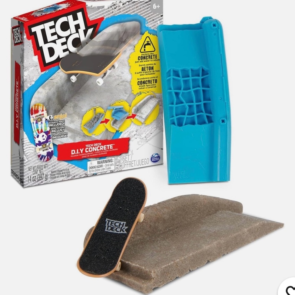 Tech Deck D.I.Y. Concrete Skate Park Set